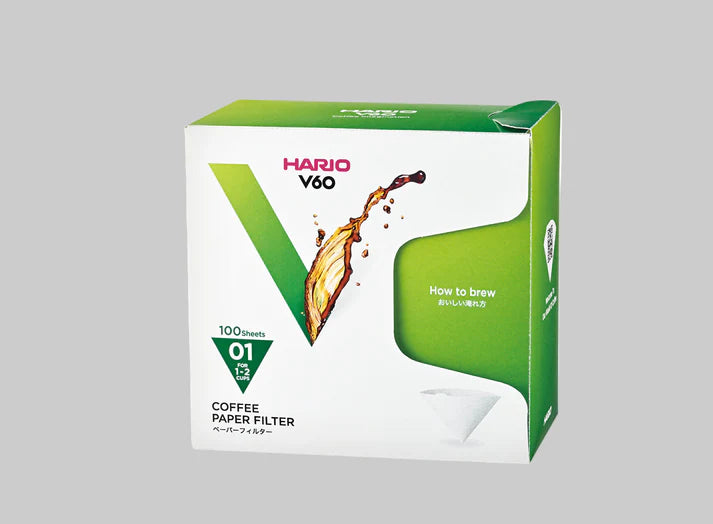 Hario Papers V60 Cup Filter Papers - 100