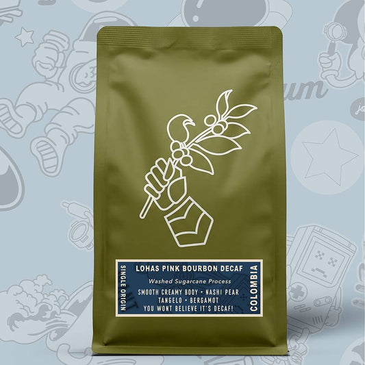 Colombia Lohas Pink Bourbon Decaf