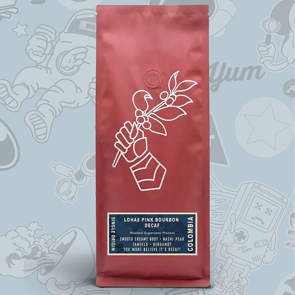 Colombia Lohas Pink Bourbon Decaf